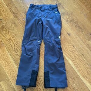 Women’s Orange Ski Snow Pants, size S